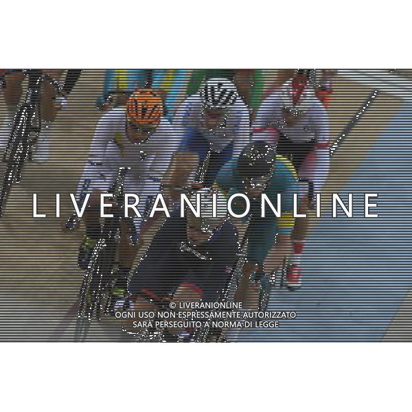14-08-2016 Giochi Olimpici Pista Uomini; Giornata 04; 2016, Dimension Data; 2016, Etixx - Quick Step; Cavendish, Mark; Gaviria Rendon, Fernando; Rio De Janeiro; FOTO STEFANO SIROTTI-AG ALDO LIVERANI SAS