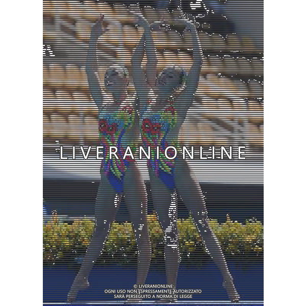 XXXI Olympic Games Giochi Olimpici Rio 2016 Rio de Janeiro - 15.08.2016 Nuoto Sincronizzato a Due Eliminatorie Nella Foto:Ananasova Lolita - Voloshyna Anna (UKR) /Ph.Vitez-Ag. Aldo Liverani