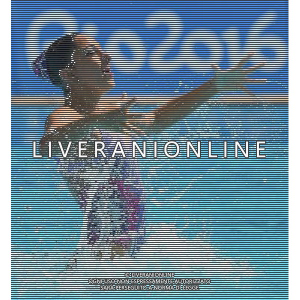 XXXI Olympic Games Giochi Olimpici Rio 2016 Rio de Janeiro - 15.08.2016 Nuoto Sincronizzato a Due Eliminatorie Nella Foto:Alvarez Anita - Koroleva Mariya (USA) /Ph.Vitez-Ag. Aldo Liverani