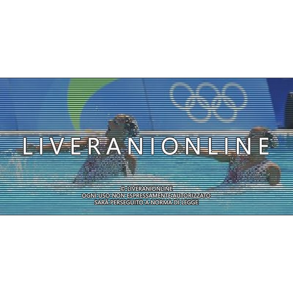 XXXI Olympic Games Giochi Olimpici Rio 2016 Rio de Janeiro - 15.08.2016 Nuoto Sincronizzato a Due Eliminatorie Nella Foto:Cerruti Linda - Ferro Costanza (ITA) /Ph.Vitez-Ag. Aldo Liverani
