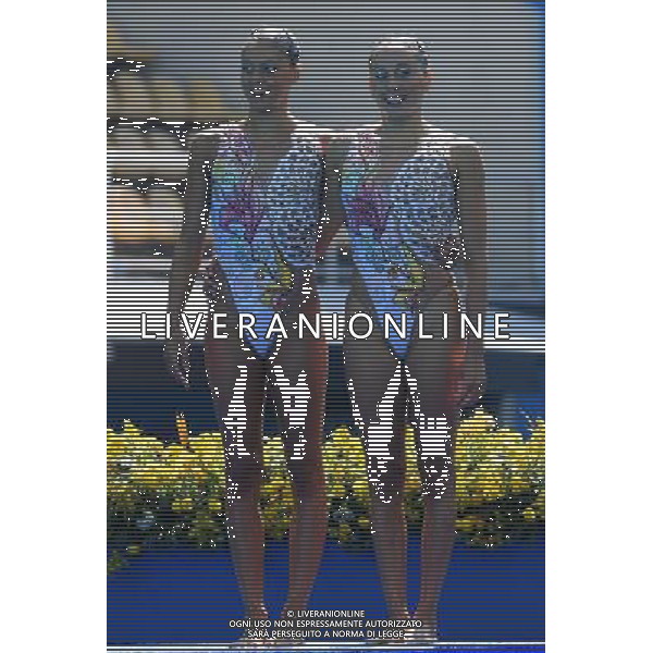XXXI Olympic Games Giochi Olimpici Rio 2016 Rio de Janeiro - 15.08.2016 Nuoto Sincronizzato a Due Eliminatorie Nella Foto:Cerruti Linda - Ferro Costanza (ITA) /Ph.Vitez-Ag. Aldo Liverani