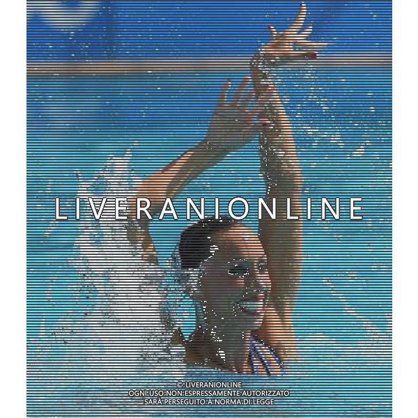 XXXI Olympic Games Giochi Olimpici Rio 2016 Rio de Janeiro - 15.08.2016 Nuoto Sincronizzato a Due Eliminatorie Nella Foto:Carbonell Ona - Mengual Gemma (SPA) /Ph.Vitez-Ag. Aldo Liverani