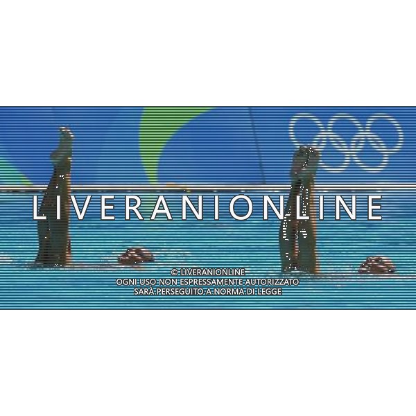 XXXI Olympic Games Giochi Olimpici Rio 2016 Rio de Janeiro - 15.08.2016 Nuoto Sincronizzato a Due Eliminatorie Nella Foto:Cerruti Linda - Ferro Costanza (ITA) /Ph.Vitez-Ag. Aldo Liverani