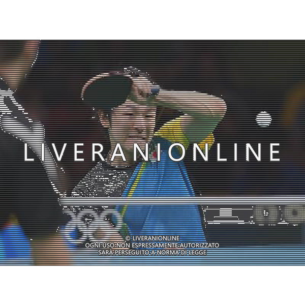 XXXI Olympic Games Giochi Olimpici Rio 2016 Rio de Janeiro - 15.08.2016 Semifinale di Tennis Tavolo Maschile Giappone vs Germania Nella Foto:Niwa Koki, Yoshimura Maharu vs Steger Bastian,Boll Timo /Ph.Vitez-Ag. Aldo Liverani