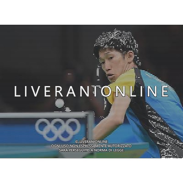 XXXI Olympic Games Giochi Olimpici Rio 2016 Rio de Janeiro - 15.08.2016 Semifinale di Tennis Tavolo Maschile Giappone vs Germania Nella Foto:Niwa Koki, Yoshimura Maharu vs Steger Bastian,Boll Timo /Ph.Vitez-Ag. Aldo Liverani