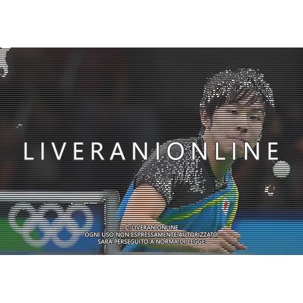XXXI Olympic Games Giochi Olimpici Rio 2016 Rio de Janeiro - 15.08.2016 Semifinale di Tennis Tavolo Maschile Giappone vs Germania Nella Foto:Niwa Koki, Yoshimura Maharu vs Steger Bastian,Boll Timo /Ph.Vitez-Ag. Aldo Liverani