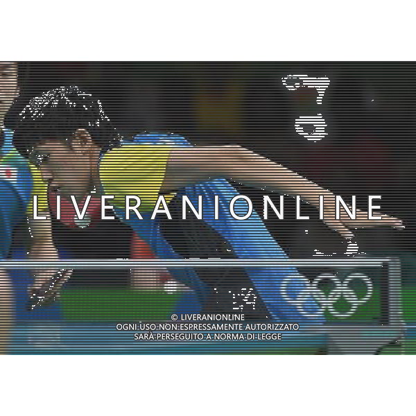 XXXI Olympic Games Giochi Olimpici Rio 2016 Rio de Janeiro - 15.08.2016 Semifinale di Tennis Tavolo Maschile Giappone vs Germania Nella Foto:Niwa Koki, Yoshimura Maharu vs Steger Bastian,Boll Timo /Ph.Vitez-Ag. Aldo Liverani