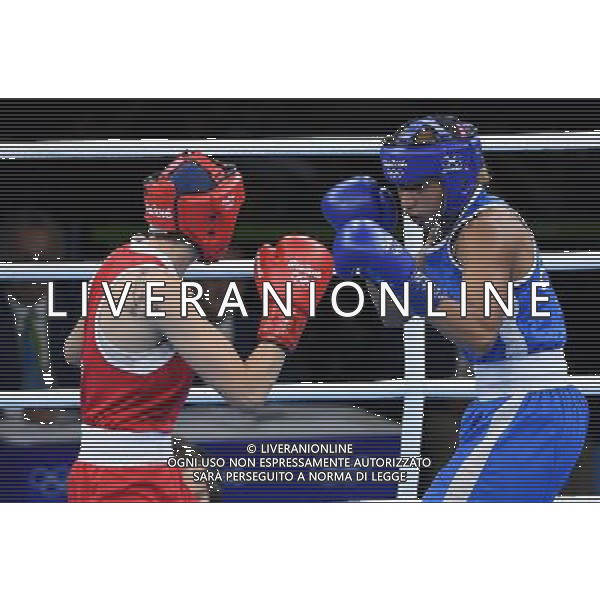 XXXI Olympic Games Giochi Olimpici Rio 2016 Rio de Janeiro - 15.08.2016 Quarti di Finale di Boxe pesi Leggeri (57-60kg) Femminile Nella Foto:Irma Testa (ITA) vs Mossely Estelle (FRA) /Ph.Vitez-Ag. Aldo Liverani