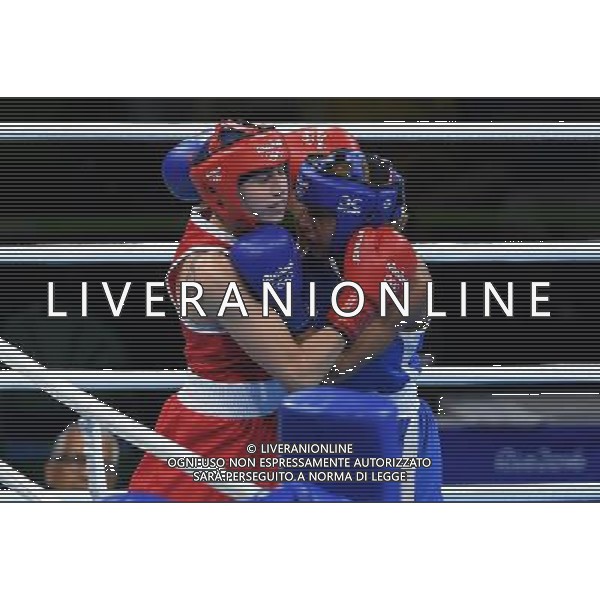 XXXI Olympic Games Giochi Olimpici Rio 2016 Rio de Janeiro - 15.08.2016 Quarti di Finale di Boxe pesi Leggeri (57-60kg) Femminile Nella Foto:Irma Testa (ITA) vs Mossely Estelle (FRA) /Ph.Vitez-Ag. Aldo Liverani