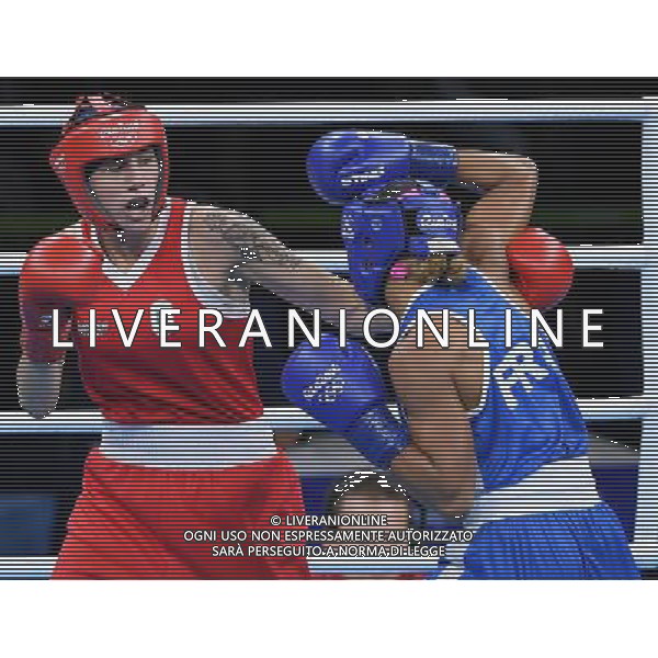 XXXI Olympic Games Giochi Olimpici Rio 2016 Rio de Janeiro - 15.08.2016 Quarti di Finale di Boxe pesi Leggeri (57-60kg) Femminile Nella Foto:Irma Testa (ITA) vs Mossely Estelle (FRA) /Ph.Vitez-Ag. Aldo Liverani
