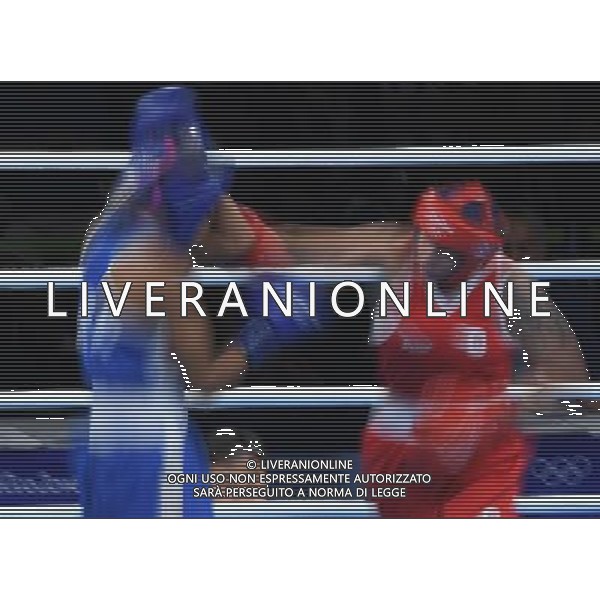 XXXI Olympic Games Giochi Olimpici Rio 2016 Rio de Janeiro - 15.08.2016 Quarti di Finale di Boxe pesi Leggeri (57-60kg) Femminile Nella Foto:Irma Testa (ITA) vs Mossely Estelle (FRA) /Ph.Vitez-Ag. Aldo Liverani