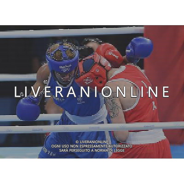 XXXI Olympic Games Giochi Olimpici Rio 2016 Rio de Janeiro - 15.08.2016 Quarti di Finale di Boxe pesi Leggeri (57-60kg) Femminile Nella Foto:Irma Testa (ITA) vs Mossely Estelle (FRA) /Ph.Vitez-Ag. Aldo Liverani