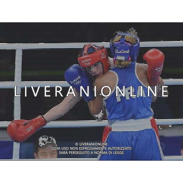 XXXI Olympic Games Giochi Olimpici Rio 2016 Rio de Janeiro - 15.08.2016 Quarti di Finale di Boxe pesi Leggeri (57-60kg) Femminile Nella Foto:Irma Testa (ITA) vs Mossely Estelle (FRA) /Ph.Vitez-Ag. Aldo Liverani