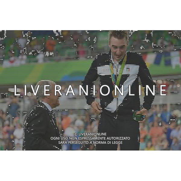 15-08-2016 Giochi Olimpici Pista Uomini; Giornata 05; 2016, Team Sky; Viviani, Elia; Di, Rocco Renato; Rio De Janeiro; ©sirotti/AGENZIA ALDO LIVERANI SAS
