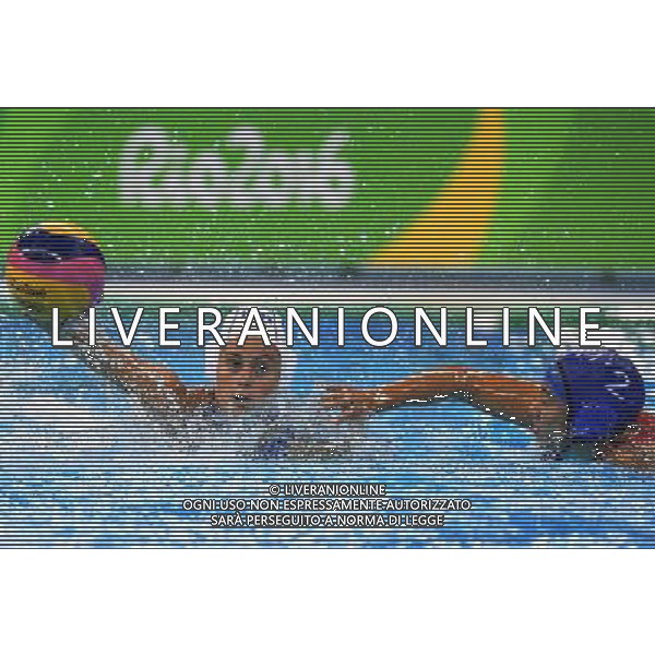 XXXI Olympic Games Giochi Olimpici Rio 2016 Rio de Janeiro - 15.08.2016 Quarti di Finale di Pallanuoto Femminile Italia vs Cina Nella Foto:Cotti Aleksandra /Ph.Vitez-Ag. Aldo Liverani