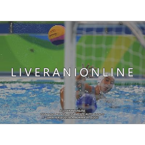 XXXI Olympic Games Giochi Olimpici Rio 2016 Rio de Janeiro - 15.08.2016 Quarti di Finale di Pallanuoto Femminile Italia vs Cina Nella Foto:Bianconi Roberta gol /Ph.Vitez-Ag. Aldo Liverani