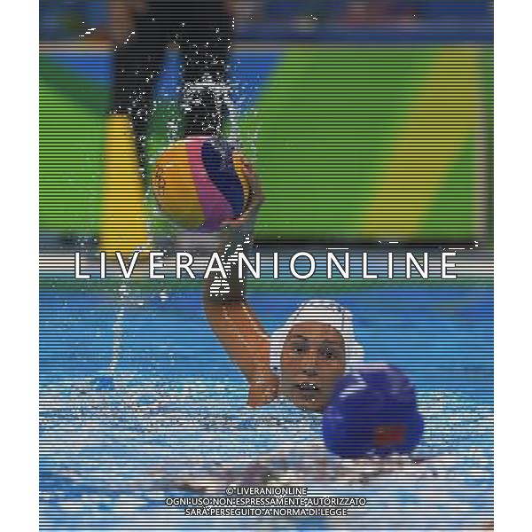 XXXI Olympic Games Giochi Olimpici Rio 2016 Rio de Janeiro - 15.08.2016 Quarti di Finale di Pallanuoto Femminile Italia vs Cina Nella Foto:Radicchi Federica /Ph.Vitez-Ag. Aldo Liverani