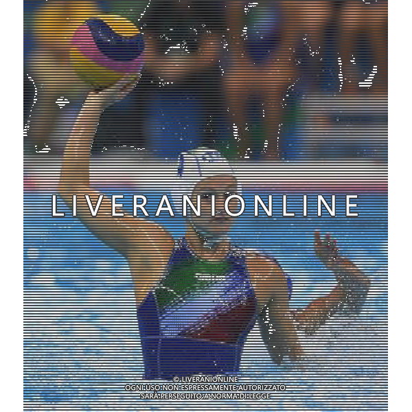 XXXI Olympic Games Giochi Olimpici Rio 2016 Rio de Janeiro - 15.08.2016 Quarti di Finale di Pallanuoto Femminile Italia vs Cina Nella Foto:Queirolo Elisa /Ph.Vitez-Ag. Aldo Liverani