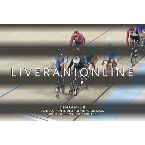 15-08-2016 Giochi Olimpici Pista Uomini; Giornata 05; 2016, Team Sky; 2016, Dimension Data; Viviani, Elia; Cavendish, Mark; Rio De Janeiro; ©sirotti/AGENZIA ALDO LIVERANI SAS