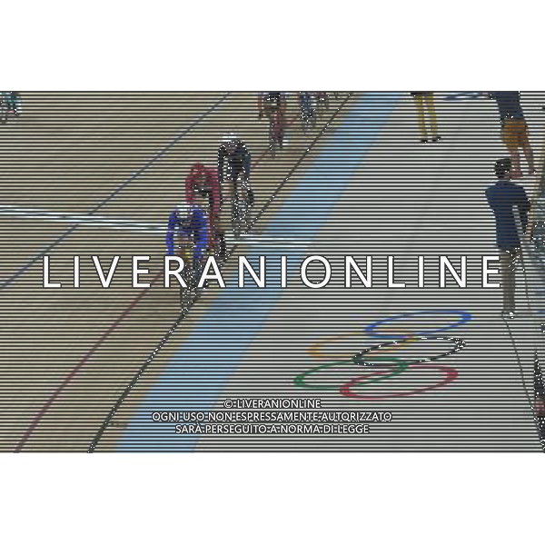15-08-2016 Giochi Olimpici Pista Uomini; Giornata 05; 2016, Francia; 2016, Danimarca; 2016, Dimension Data; Boudat, Thomas; Hansen, Lasse Norman; Cavendish, Mark; Rio De Janeiro; ©sirotti/AGENZIA ALDO LIVERANI SAS