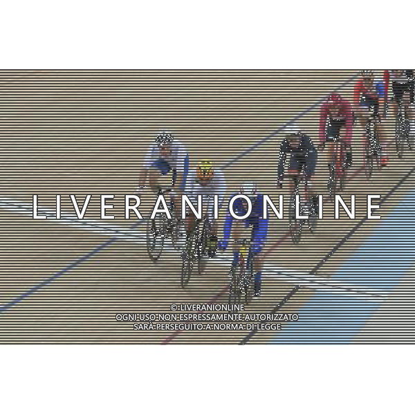 15-08-2016 Giochi Olimpici Pista Uomini; Giornata 05; 2016, Team Sky; 2016, Francia; 2016, Etixx - Quick Step; 2016, Dimension Data; Viviani, Elia; Boudat, Thomas; Gaviria Rendon, Fernando; Cavendish, Mark; Rio De Janeiro; ©sirotti/AGENZIA ALDO LIVERANI SAS