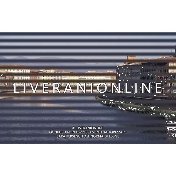 ITALIA -PISA NELLA FOTO IL FIUME ARNO AG ALDO LIVERANI SAS