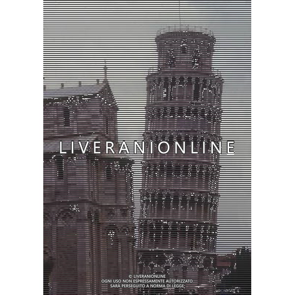 ITALIA -PISA NELLA FOTO LA TORRE DI PISA E IL DUOMO AG ALDO LIVERANI SAS