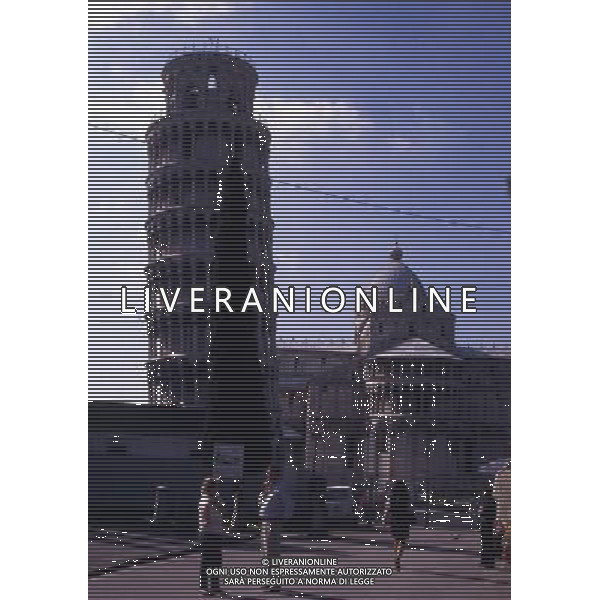 ITALIA -PISA NELLA FOTO LA TORRE DI PISA E IL DUOMO AG ALDO LIVERANI SAS