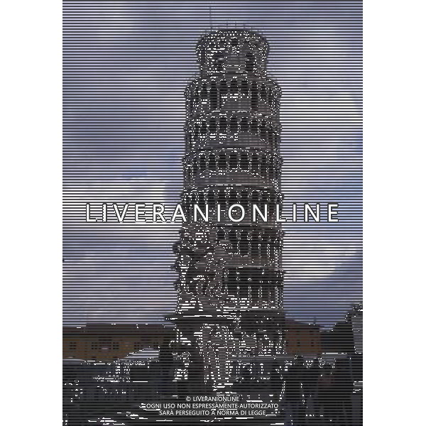ITALIA -PISA NELLA FOTO LA TORRE DI PISA E IL DUOMO AG ALDO LIVERANI SAS