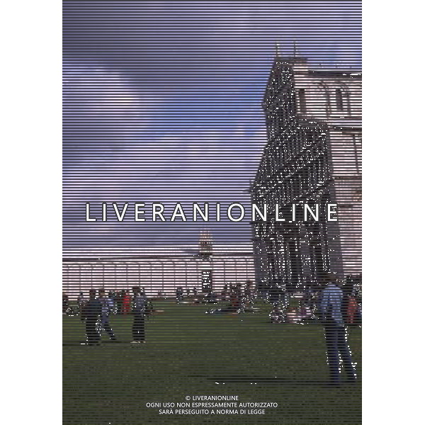 ITALIA -PISA NELLA FOTO LA TORRE DI PISA E IL DUOMO AG ALDO LIVERANI SAS