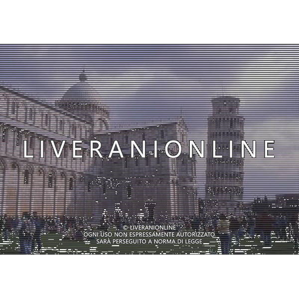 ITALIA -PISA NELLA FOTO LA TORRE DI PISA E IL DUOMO AG ALDO LIVERANI SAS