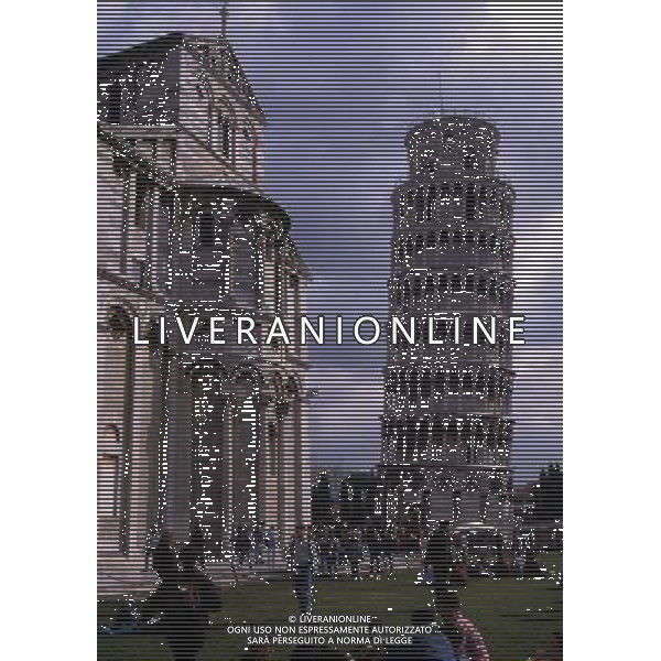 ITALIA -PISA NELLA FOTO LA TORRE DI PISA E IL DUOMO AG ALDO LIVERANI SAS