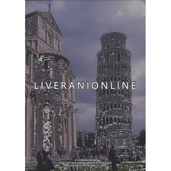 ITALIA -PISA NELLA FOTO LA TORRE DI PISA E IL DUOMO AG ALDO LIVERANI SAS
