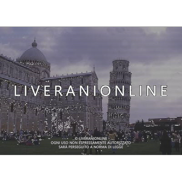 ITALIA -PISA NELLA FOTO LA TORRE DI PISA E IL DUOMO AG ALDO LIVERANI SAS