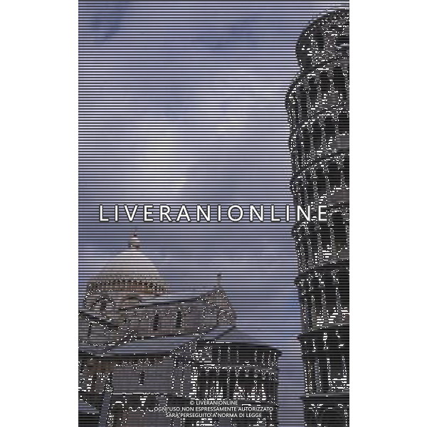 ITALIA -PISA NELLA FOTO LA TORRE DI PISA E IL DUOMO AG ALDO LIVERANI SAS