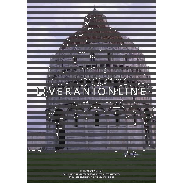 ITALIA -PISA NELLA FOTO LA TORRE DI PISA E IL DUOMO AG ALDO LIVERANI SAS