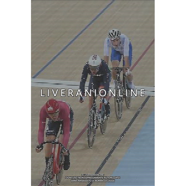 15-08-2016 Giochi Olimpici Pista Uomini; Giornata 05; 2016, Dimension Data; 2016, Team Sky; Cavendish, Mark; Viviani, Elia; Hansen, Lasse Norman; Rio De Janeiro; ©sirotti/AGENZIA ALDO LIVERANI SAS