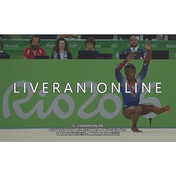 XXXI Olympic Games Giochi Olimpici Rio 2016 Rio de Janeiro - 16.08.2016 Finale Ginnastica Artistica Individuale Corpo Libero Femminile Nella Foto:Biles Simone /Ph.Vitez-Ag. Aldo Liverani
