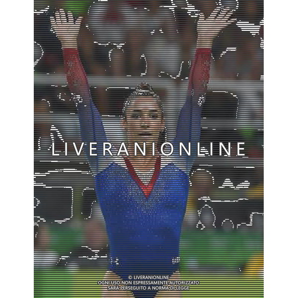 XXXI Olympic Games Giochi Olimpici Rio 2016 Rio de Janeiro - 16.08.2016 Finale Ginnastica Artistica Individuale Corpo Libero Femminile Nella Foto:Raisman Alexandra /Ph.Vitez-Ag. Aldo Liverani