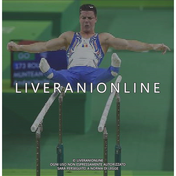 XXXI Olympic Games Giochi Olimpici Rio 2016 Rio de Janeiro - 16.08.2016 Finale Ginnastica Artistica Sbarre Parallele Maschile Nella Foto:Muntean Andrei Vasile /Ph.Vitez-Ag. Aldo Liverani