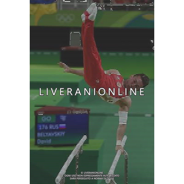 XXXI Olympic Games Giochi Olimpici Rio 2016 Rio de Janeiro - 16.08.2016 Finale Ginnastica Artistica Sbarre Parallele Maschile Nella Foto:Belyavskiy David /Ph.Vitez-Ag. Aldo Liverani