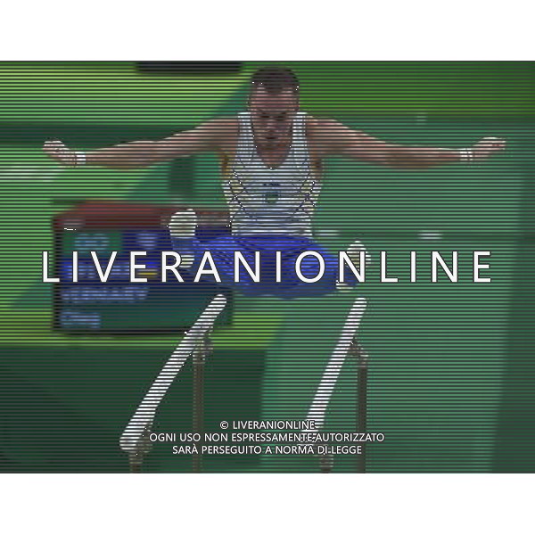 XXXI Olympic Games Giochi Olimpici Rio 2016 Rio de Janeiro - 16.08.2016 Finale Ginnastica Artistica Sbarre Parallele Maschile Nella Foto:Verniaiev Oleg /Ph.Vitez-Ag. Aldo Liverani