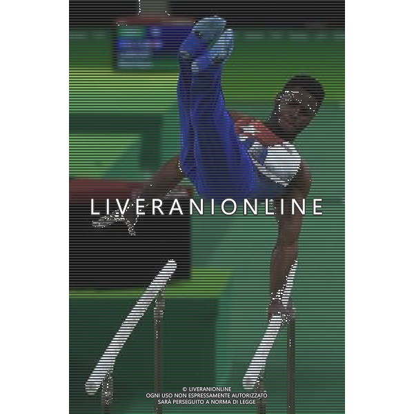 XXXI Olympic Games Giochi Olimpici Rio 2016 Rio de Janeiro - 16.08.2016 Finale Ginnastica Artistica Sbarre Parallele Maschile Nella Foto:Larduet Manrique /Ph.Vitez-Ag. Aldo Liverani