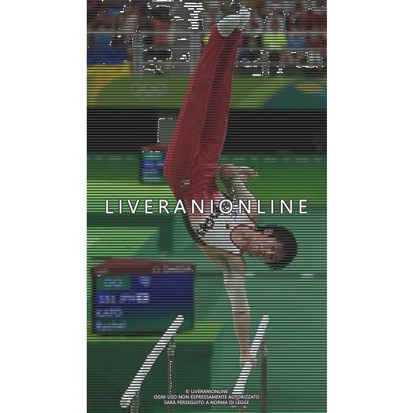 XXXI Olympic Games Giochi Olimpici Rio 2016 Rio de Janeiro - 16.08.2016 Finale Ginnastica Artistica Sbarre Parallele Maschile Nella Foto:Kato Ryohei /Ph.Vitez-Ag. Aldo Liverani