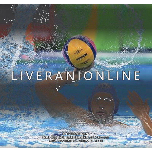 XXXI Olympic Games Giochi Olimpici Rio 2016 Rio de Janeiro - 16.08.2016 Quarti di Finale Pallanuoto Maschile Grecia vs Italia Nella Foto:Figlioli Pietro /Ph.Vitez-Ag. Aldo Liverani