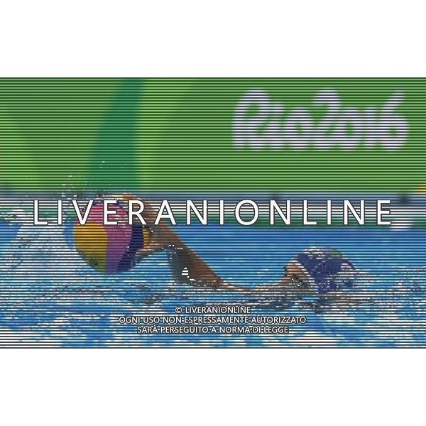 XXXI Olympic Games Giochi Olimpici Rio 2016 Rio de Janeiro - 16.08.2016 Quarti di Finale Pallanuoto Maschile Grecia vs Italia Nella Foto:Di Fulvio Francesco /Ph.Vitez-Ag. Aldo Liverani