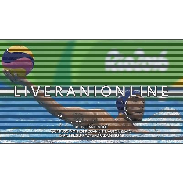 XXXI Olympic Games Giochi Olimpici Rio 2016 Rio de Janeiro - 16.08.2016 Quarti di Finale Pallanuoto Maschile Grecia vs Italia Nella Foto:Presciutti Christian /Ph.Vitez-Ag. Aldo Liverani