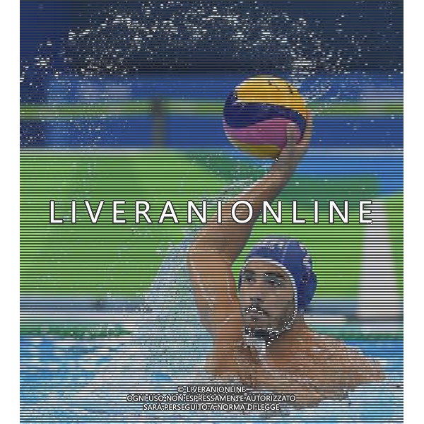 XXXI Olympic Games Giochi Olimpici Rio 2016 Rio de Janeiro - 16.08.2016 Quarti di Finale Pallanuoto Maschile Grecia vs Italia Nella Foto:Di Fulvio Francesco /Ph.Vitez-Ag. Aldo Liverani