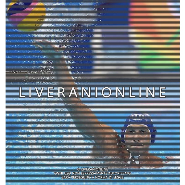 XXXI Olympic Games Giochi Olimpici Rio 2016 Rio de Janeiro - 16.08.2016 Quarti di Finale Pallanuoto Maschile Grecia vs Italia Nella Foto:Di Fulvio Francesco /Ph.Vitez-Ag. Aldo Liverani