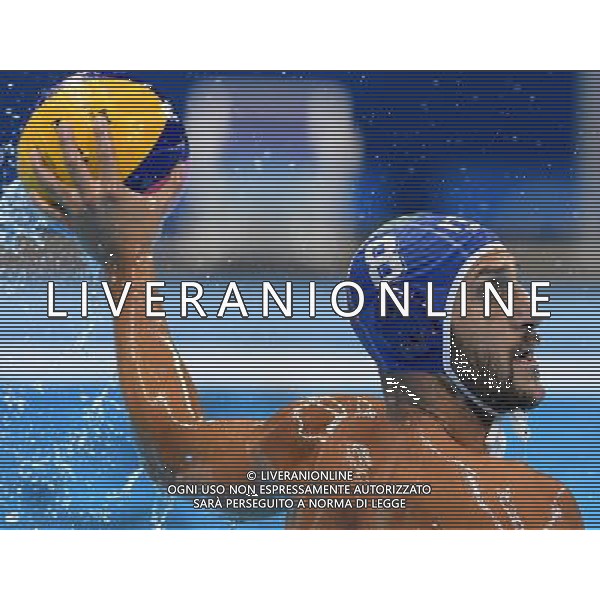 XXXI Olympic Games Giochi Olimpici Rio 2016 Rio de Janeiro - 16.08.2016 Quarti di Finale Pallanuoto Maschile Grecia vs Italia Nella Foto:Gallo Valentino /Ph.Vitez-Ag. Aldo Liverani